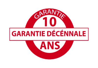 Badge garantie décennale des travaux de plomberie